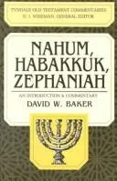 Nahum, Habakkuk and Zephaniah